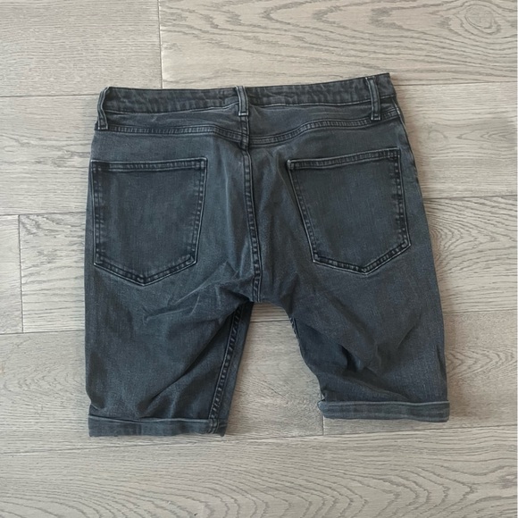 Topman shorts black/grey denim - Picture 3 of 3